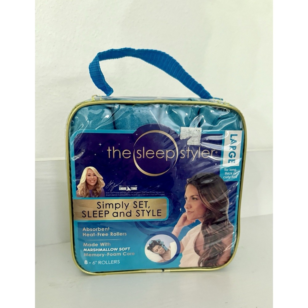 All Star Innovations The Sleep Styler Nighttime Hair Curlers, Large 8 Count 2017